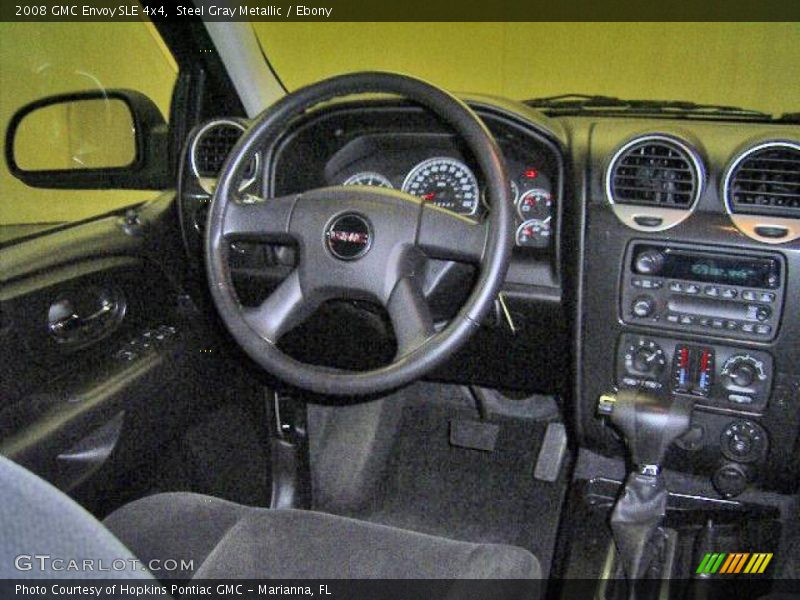Steel Gray Metallic / Ebony 2008 GMC Envoy SLE 4x4