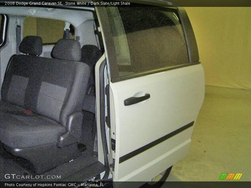 Stone White / Dark Slate/Light Shale 2008 Dodge Grand Caravan SE