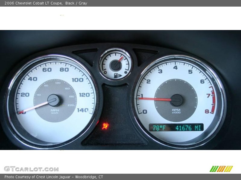 Black / Gray 2006 Chevrolet Cobalt LT Coupe