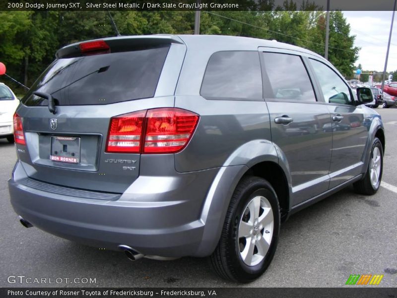 Silver Steel Metallic / Dark Slate Gray/Light Graystone 2009 Dodge Journey SXT