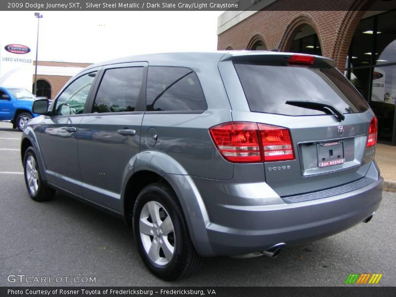 Silver Steel Metallic / Dark Slate Gray/Light Graystone 2009 Dodge Journey SXT