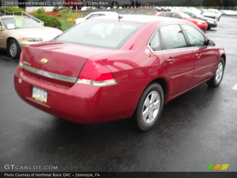 Sport Red Metallic / Ebony Black 2006 Chevrolet Impala LT