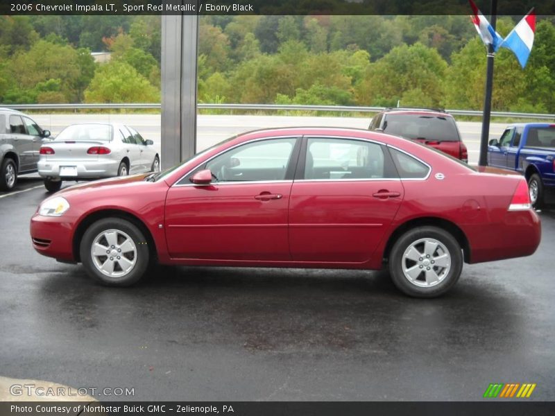 Sport Red Metallic / Ebony Black 2006 Chevrolet Impala LT