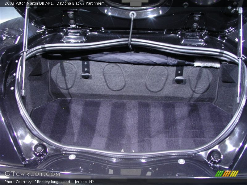 Daytona Black / Parchment 2003 Aston Martin DB AR1