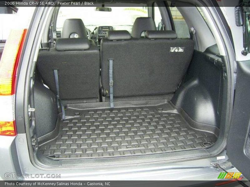 Pewter Pearl / Black 2006 Honda CR-V SE 4WD