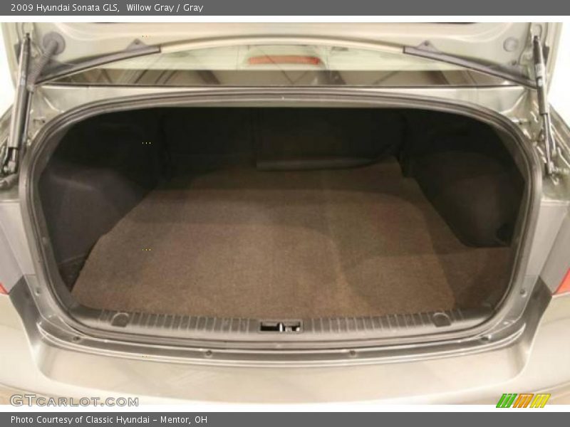 Willow Gray / Gray 2009 Hyundai Sonata GLS