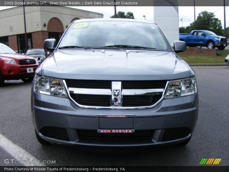 Silver Steel Metallic / Dark Slate Gray/Light Graystone 2009 Dodge Journey SXT