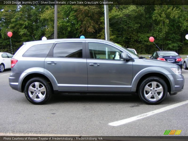 Silver Steel Metallic / Dark Slate Gray/Light Graystone 2009 Dodge Journey SXT