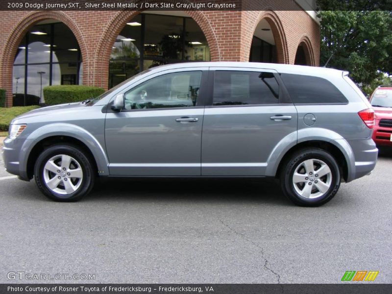 Silver Steel Metallic / Dark Slate Gray/Light Graystone 2009 Dodge Journey SXT