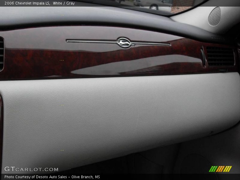 White / Gray 2006 Chevrolet Impala LS