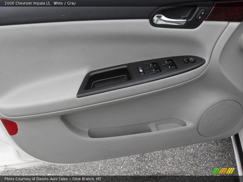 White / Gray 2006 Chevrolet Impala LS