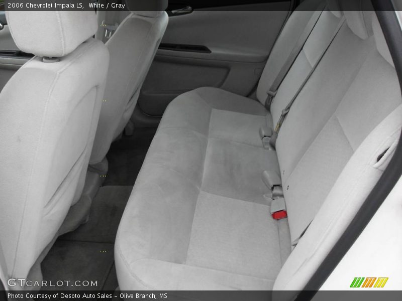 White / Gray 2006 Chevrolet Impala LS