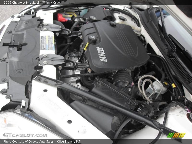 White / Gray 2006 Chevrolet Impala LS