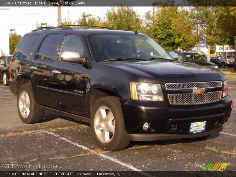 Black / Ebony 2007 Chevrolet Tahoe LTZ 4x4