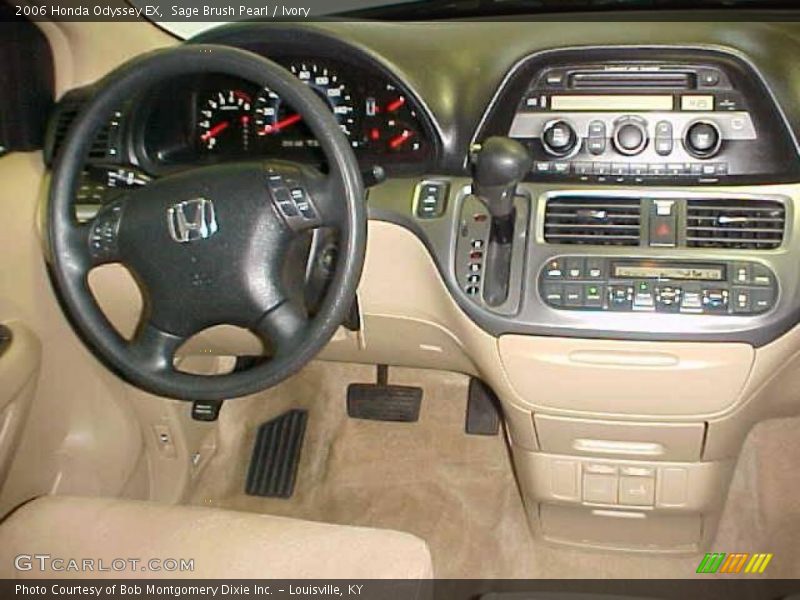 Sage Brush Pearl / Ivory 2006 Honda Odyssey EX