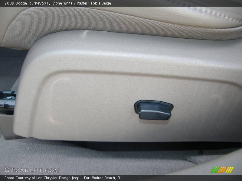 Stone White / Pastel Pebble Beige 2009 Dodge Journey SXT