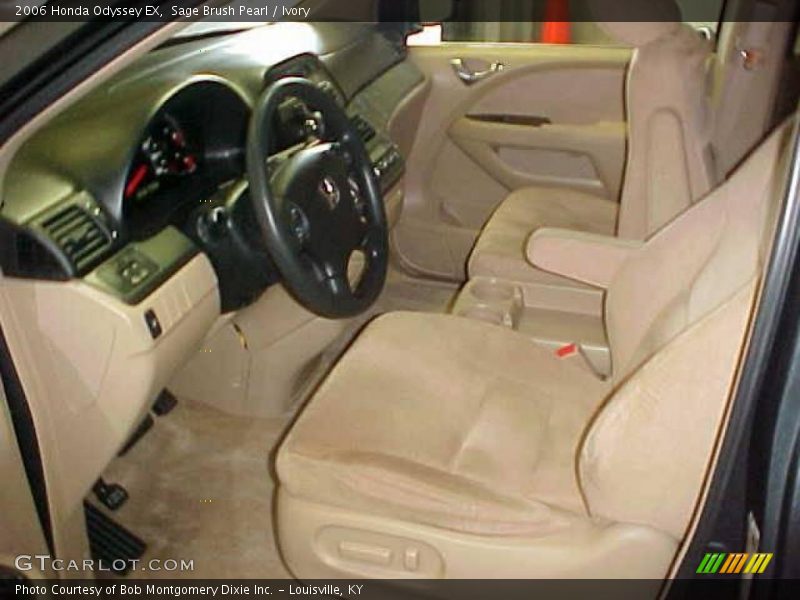 Sage Brush Pearl / Ivory 2006 Honda Odyssey EX
