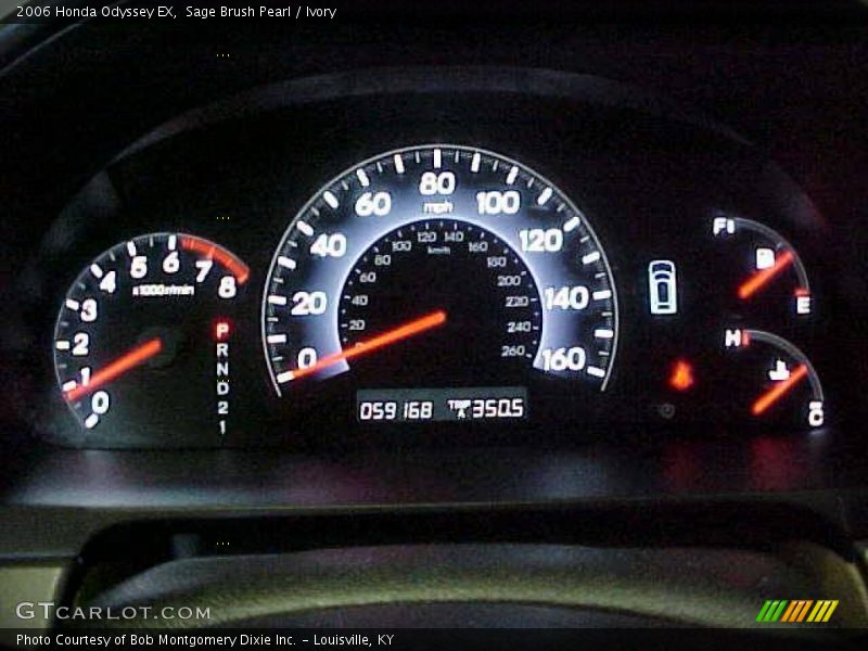 Sage Brush Pearl / Ivory 2006 Honda Odyssey EX