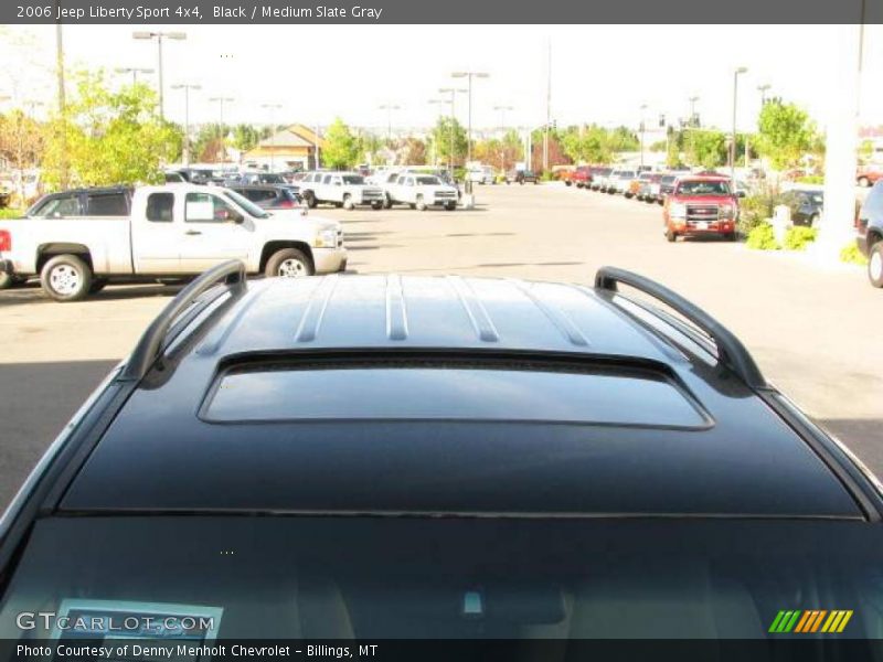 Black / Medium Slate Gray 2006 Jeep Liberty Sport 4x4