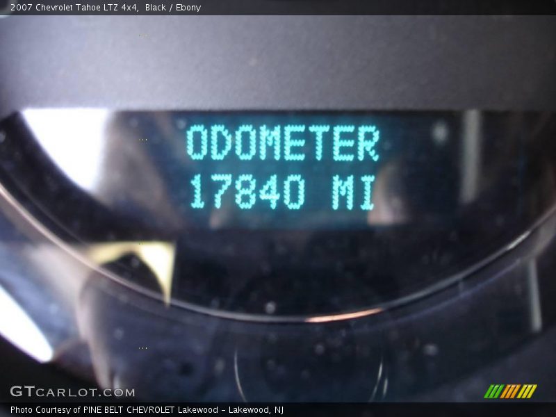Black / Ebony 2007 Chevrolet Tahoe LTZ 4x4