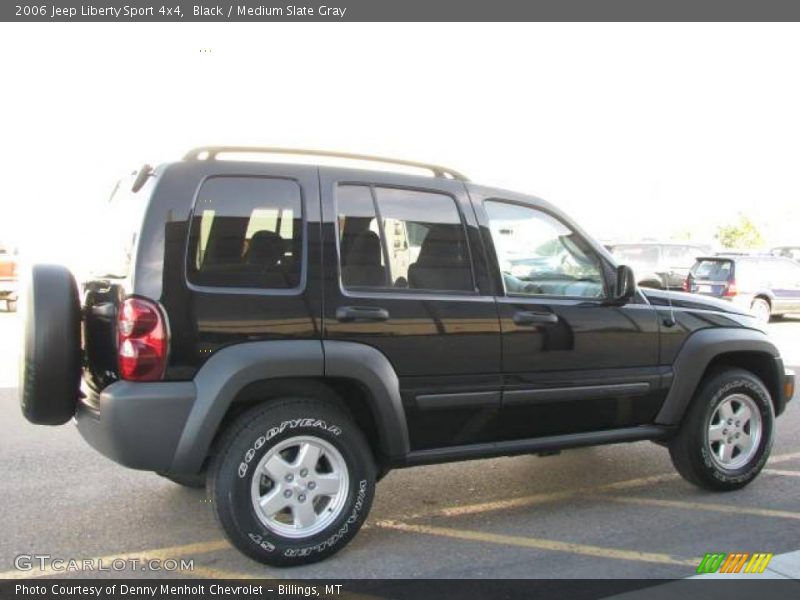 Black / Medium Slate Gray 2006 Jeep Liberty Sport 4x4