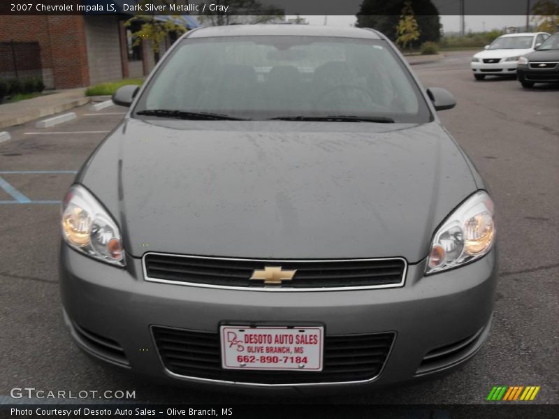 Dark Silver Metallic / Gray 2007 Chevrolet Impala LS