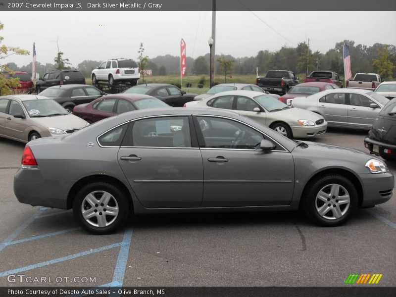 Dark Silver Metallic / Gray 2007 Chevrolet Impala LS