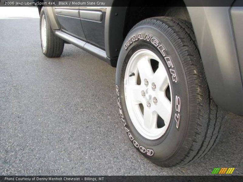 Black / Medium Slate Gray 2006 Jeep Liberty Sport 4x4