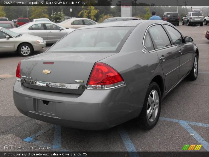 Dark Silver Metallic / Gray 2007 Chevrolet Impala LS