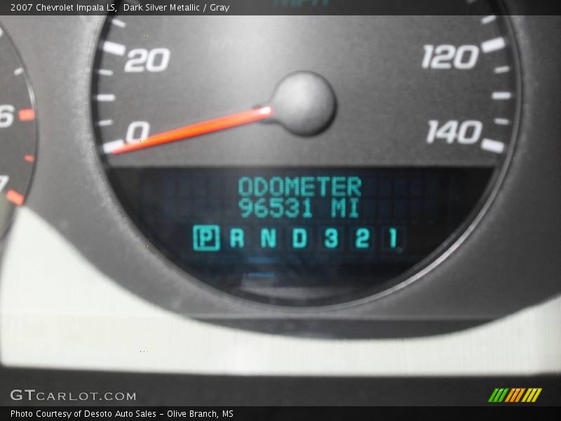 Dark Silver Metallic / Gray 2007 Chevrolet Impala LS