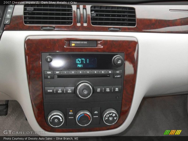 Dark Silver Metallic / Gray 2007 Chevrolet Impala LS