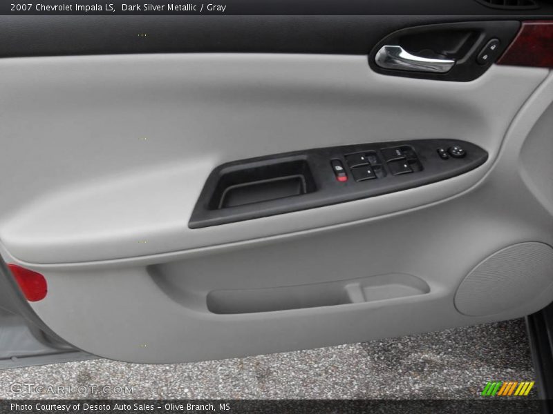 Dark Silver Metallic / Gray 2007 Chevrolet Impala LS