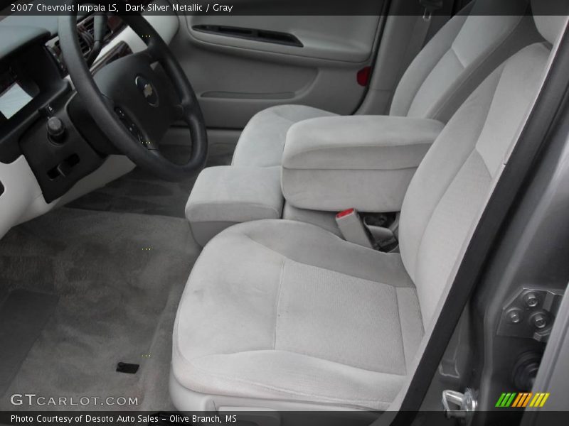 Dark Silver Metallic / Gray 2007 Chevrolet Impala LS