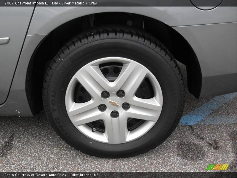 Dark Silver Metallic / Gray 2007 Chevrolet Impala LS