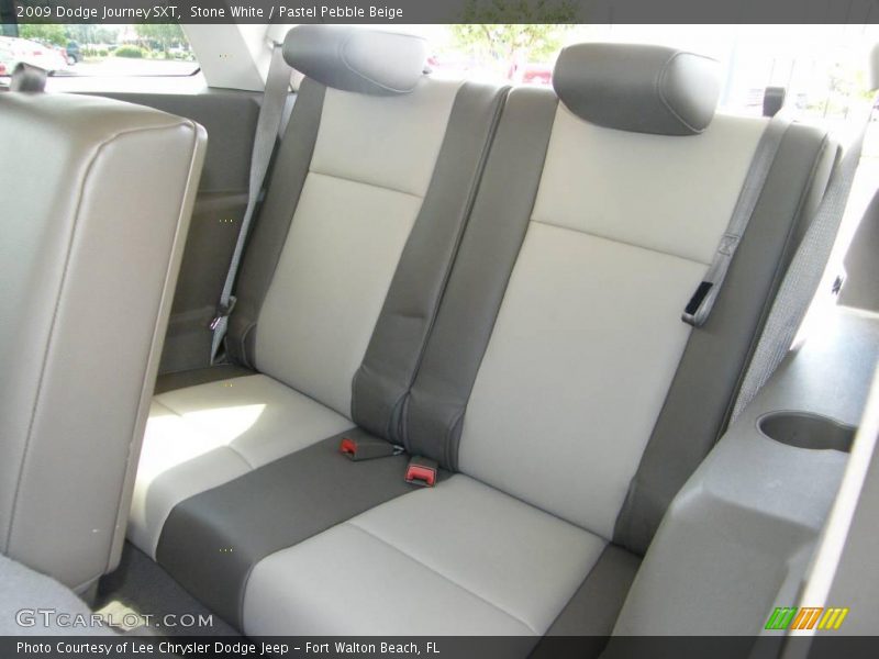 Stone White / Pastel Pebble Beige 2009 Dodge Journey SXT