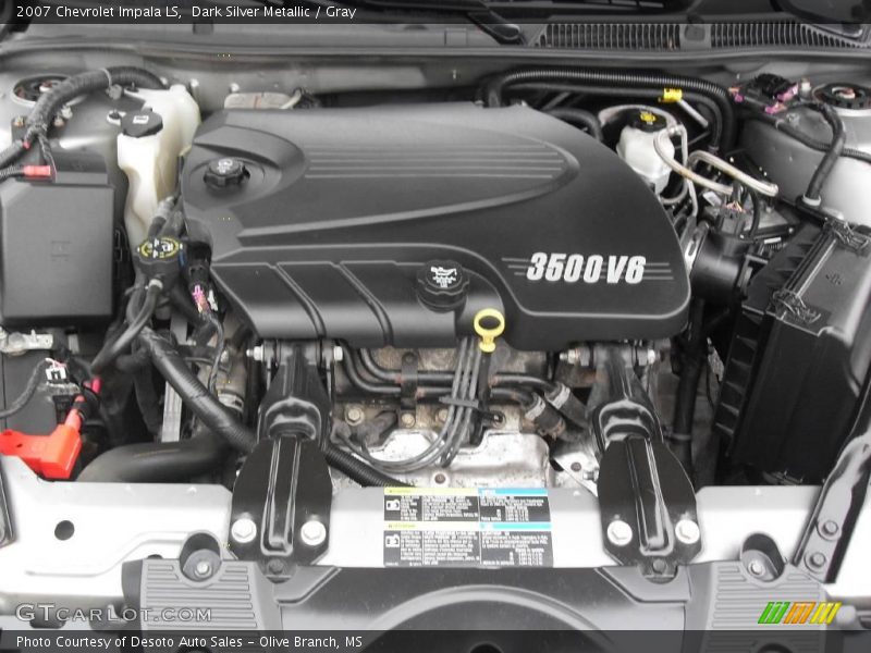 Dark Silver Metallic / Gray 2007 Chevrolet Impala LS
