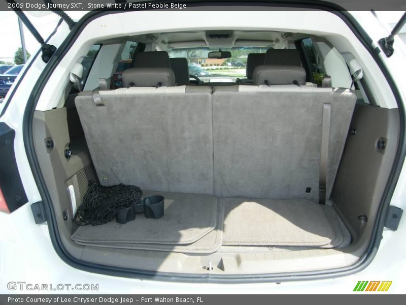Stone White / Pastel Pebble Beige 2009 Dodge Journey SXT