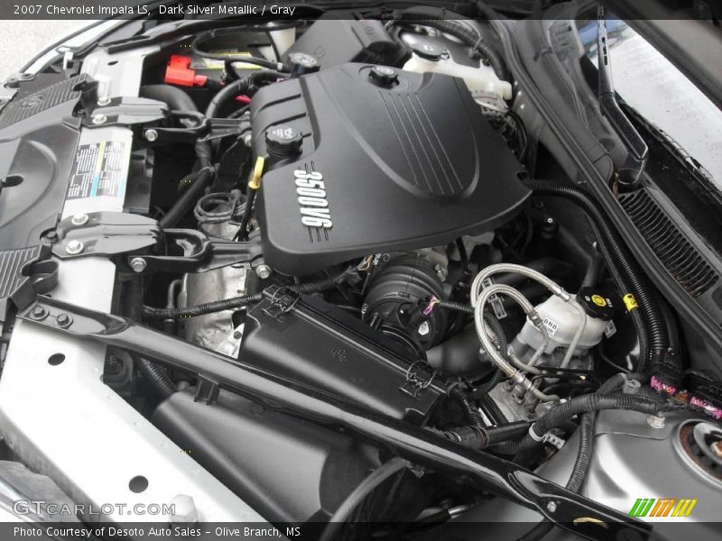Dark Silver Metallic / Gray 2007 Chevrolet Impala LS