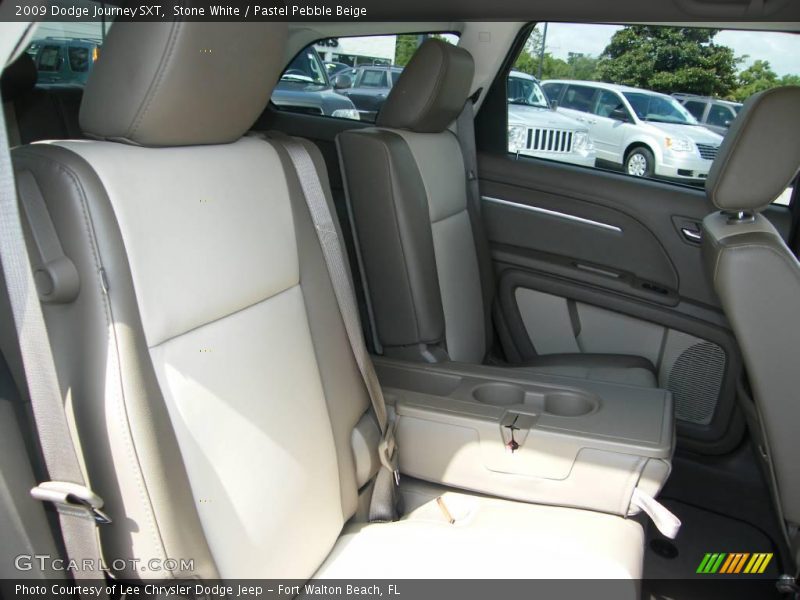Stone White / Pastel Pebble Beige 2009 Dodge Journey SXT