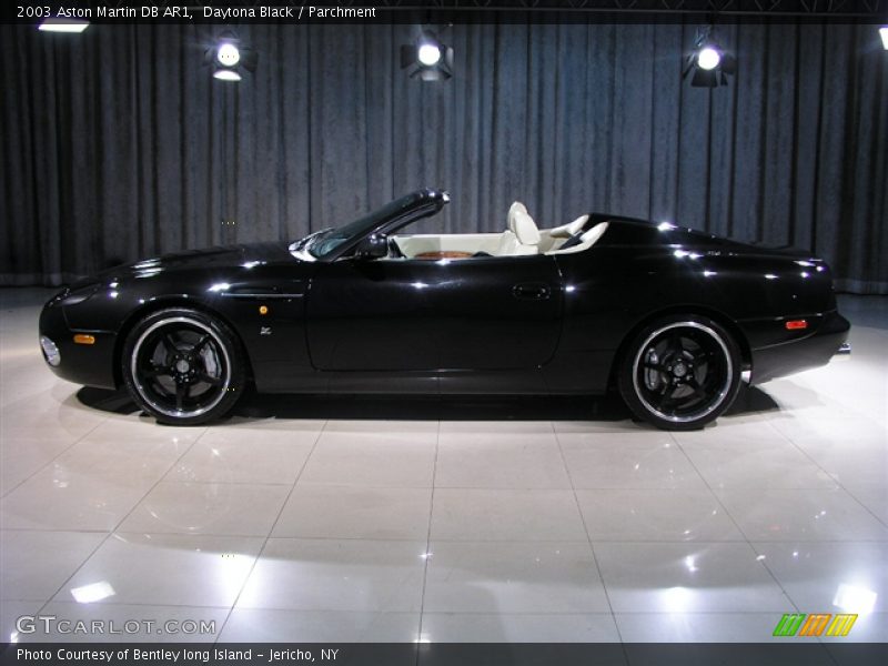 Daytona Black / Parchment 2003 Aston Martin DB AR1