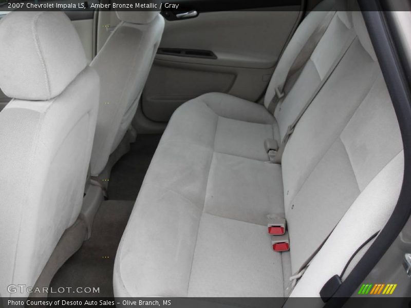 Amber Bronze Metallic / Gray 2007 Chevrolet Impala LS