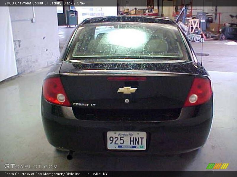 Black / Gray 2008 Chevrolet Cobalt LT Sedan