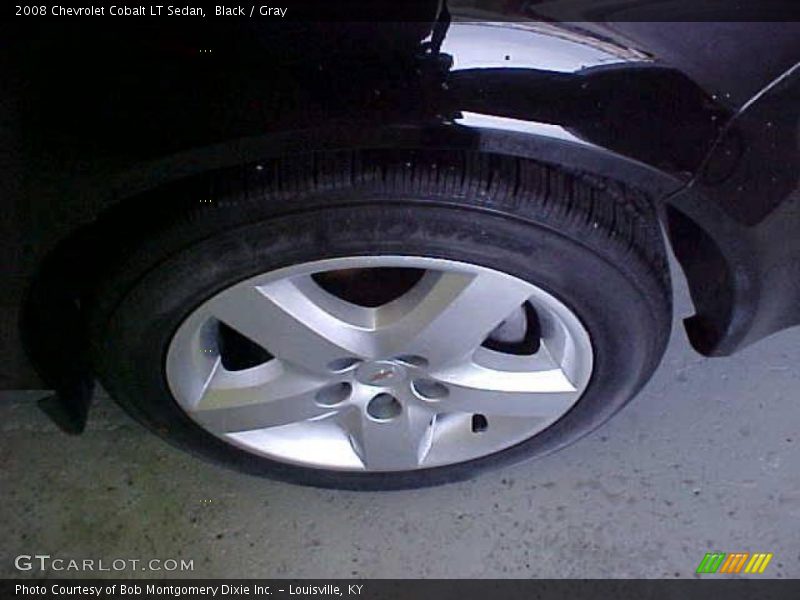 Black / Gray 2008 Chevrolet Cobalt LT Sedan