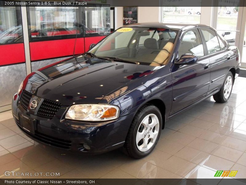 Blue Dusk / Taupe 2005 Nissan Sentra 1.8 S