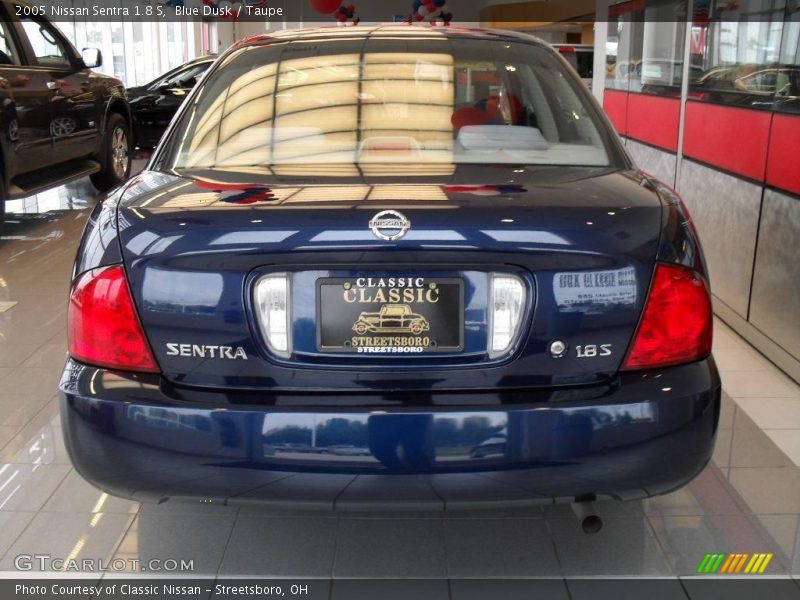 Blue Dusk / Taupe 2005 Nissan Sentra 1.8 S