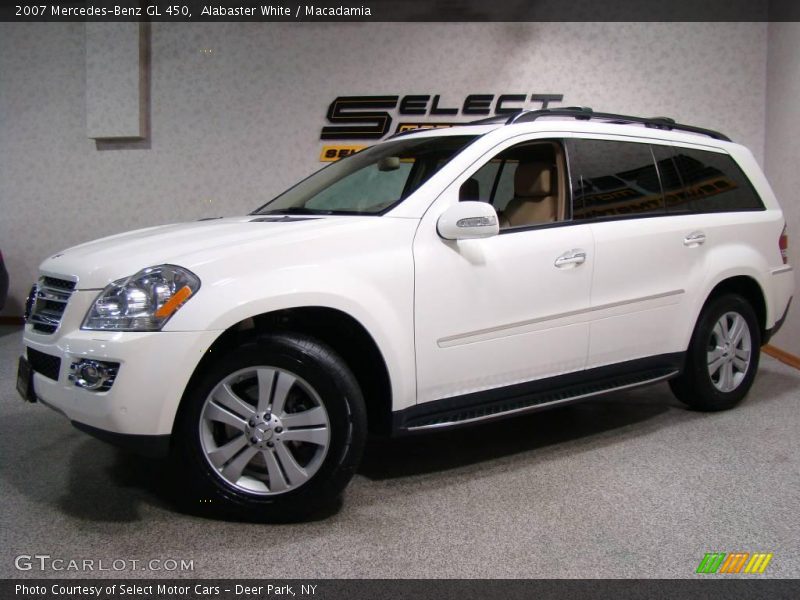 Alabaster White / Macadamia 2007 Mercedes-Benz GL 450