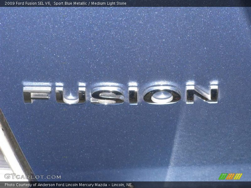 Sport Blue Metallic / Medium Light Stone 2009 Ford Fusion SEL V6