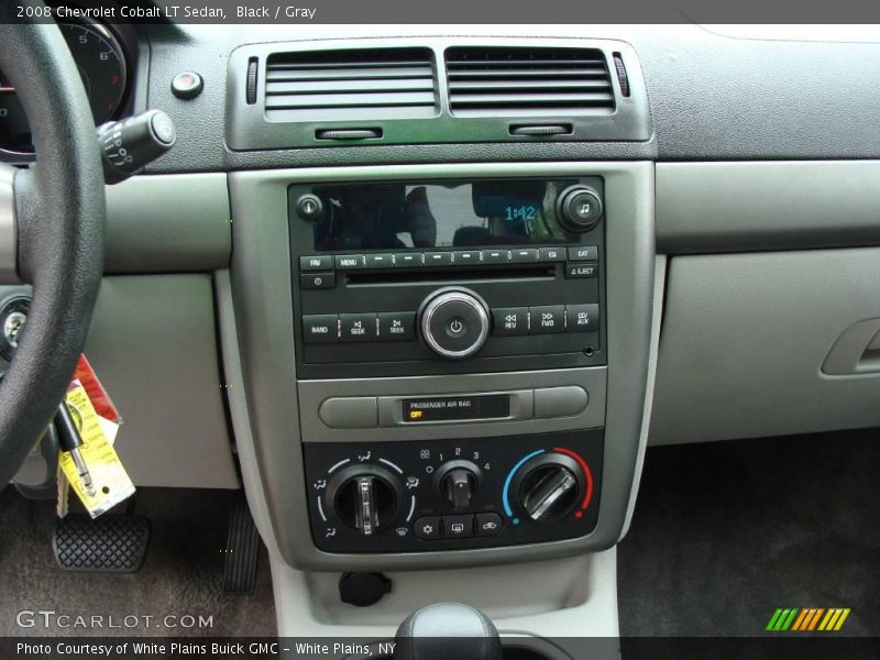 Black / Gray 2008 Chevrolet Cobalt LT Sedan