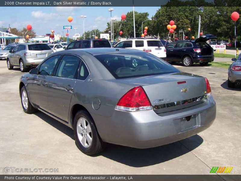 Dark Silver Metallic / Ebony Black 2008 Chevrolet Impala LT