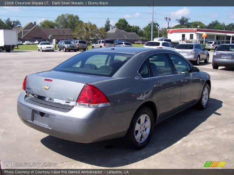 Dark Silver Metallic / Ebony Black 2008 Chevrolet Impala LT